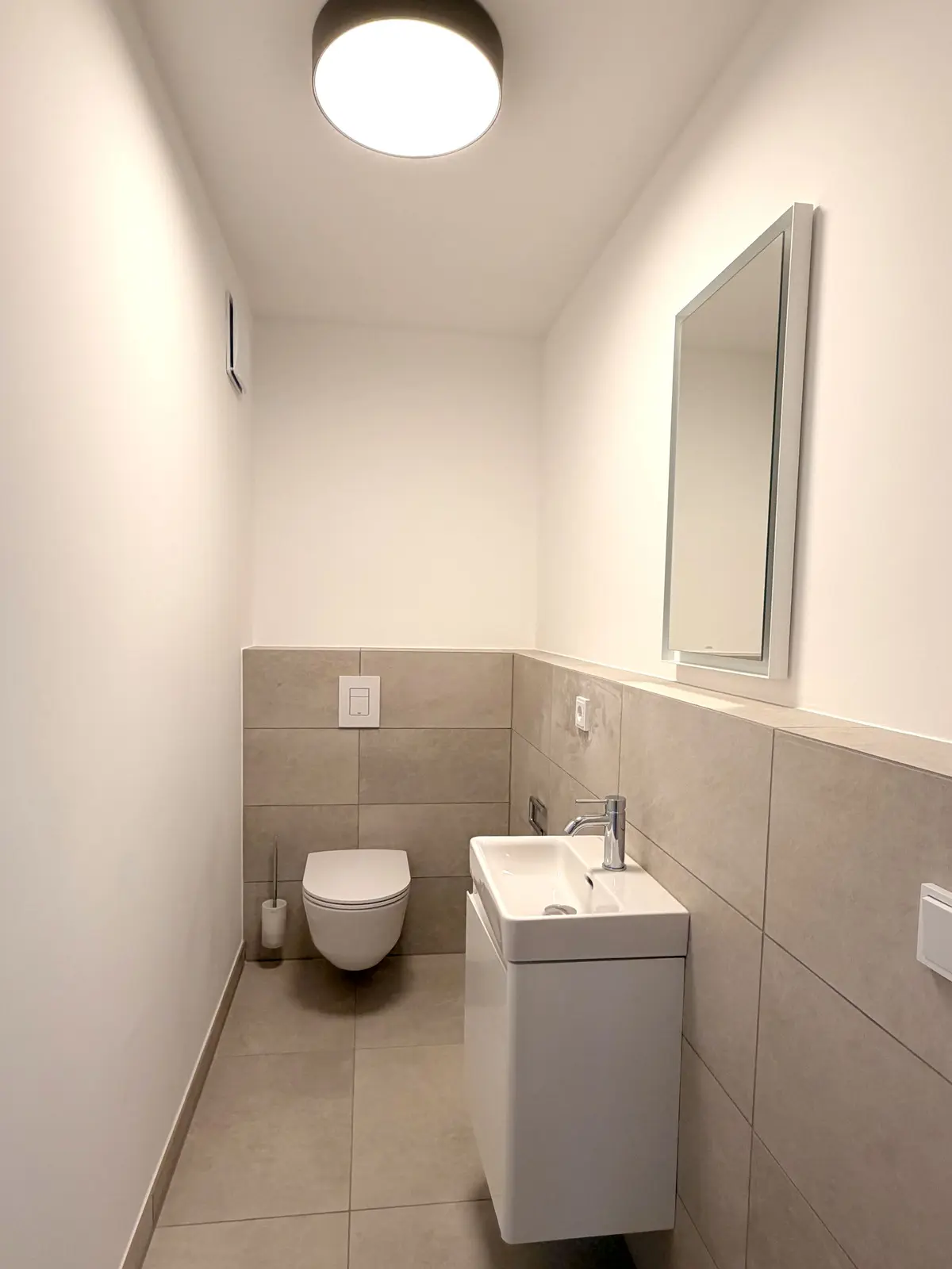 Musterwohnung: Gästetoilette